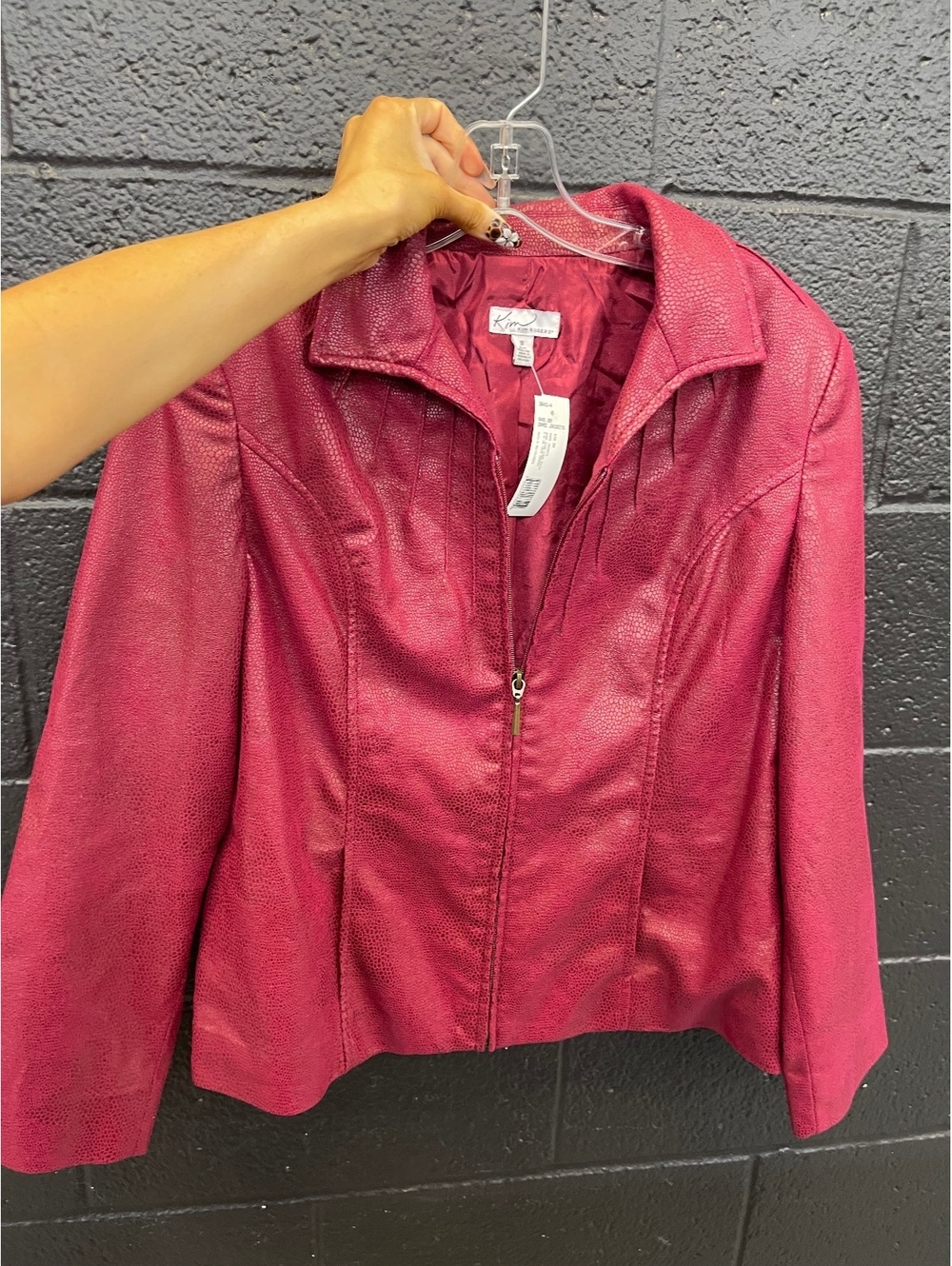 Kim Rogers Women's Pink Jacket Size 10